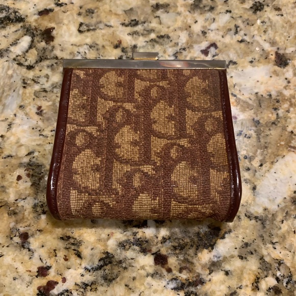 Rare Vintage Christian DIOR Trotter Coin Purse - Picture 1 of 9